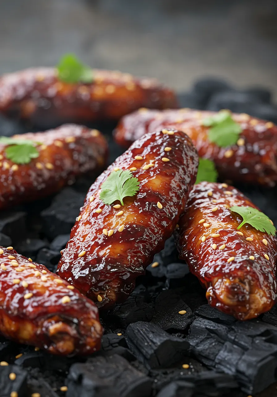 Inkberry Glaze Wings - tertiary view